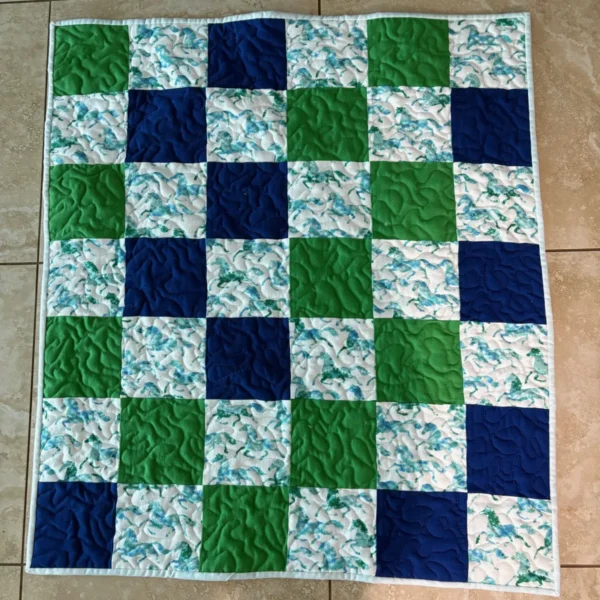 horse baby quilt