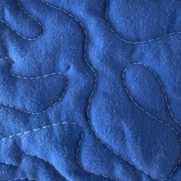 horse baby quilt detail 4