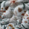 Bunny Flowers Playmat detail 2