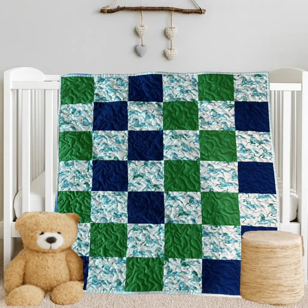 horse baby quilt product image