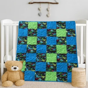 Dinosaur Dreams Baby Quilt