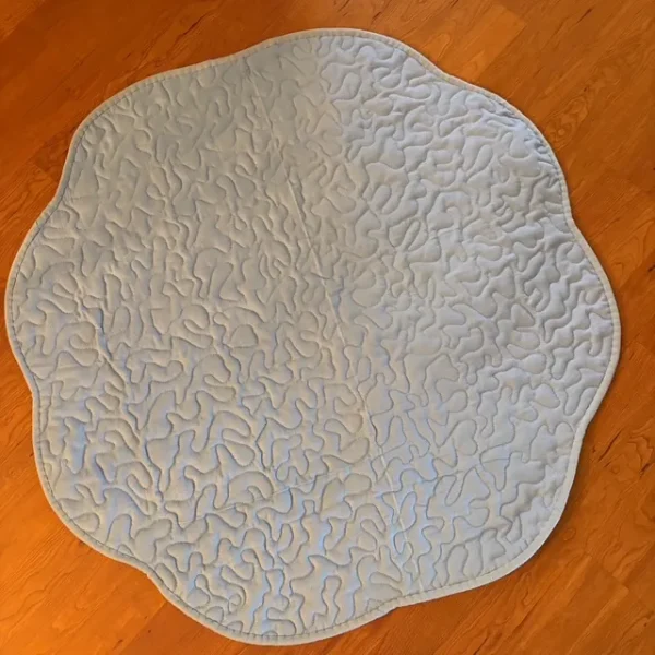 Fire Fighting Doggies Playmat backing