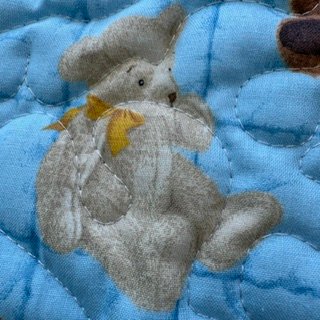 Blue Bears Playmat detail 2