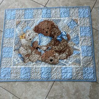 Blue Bears Quilt full size