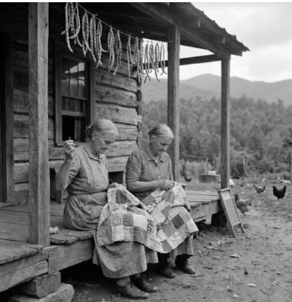 appalachian women quilting
