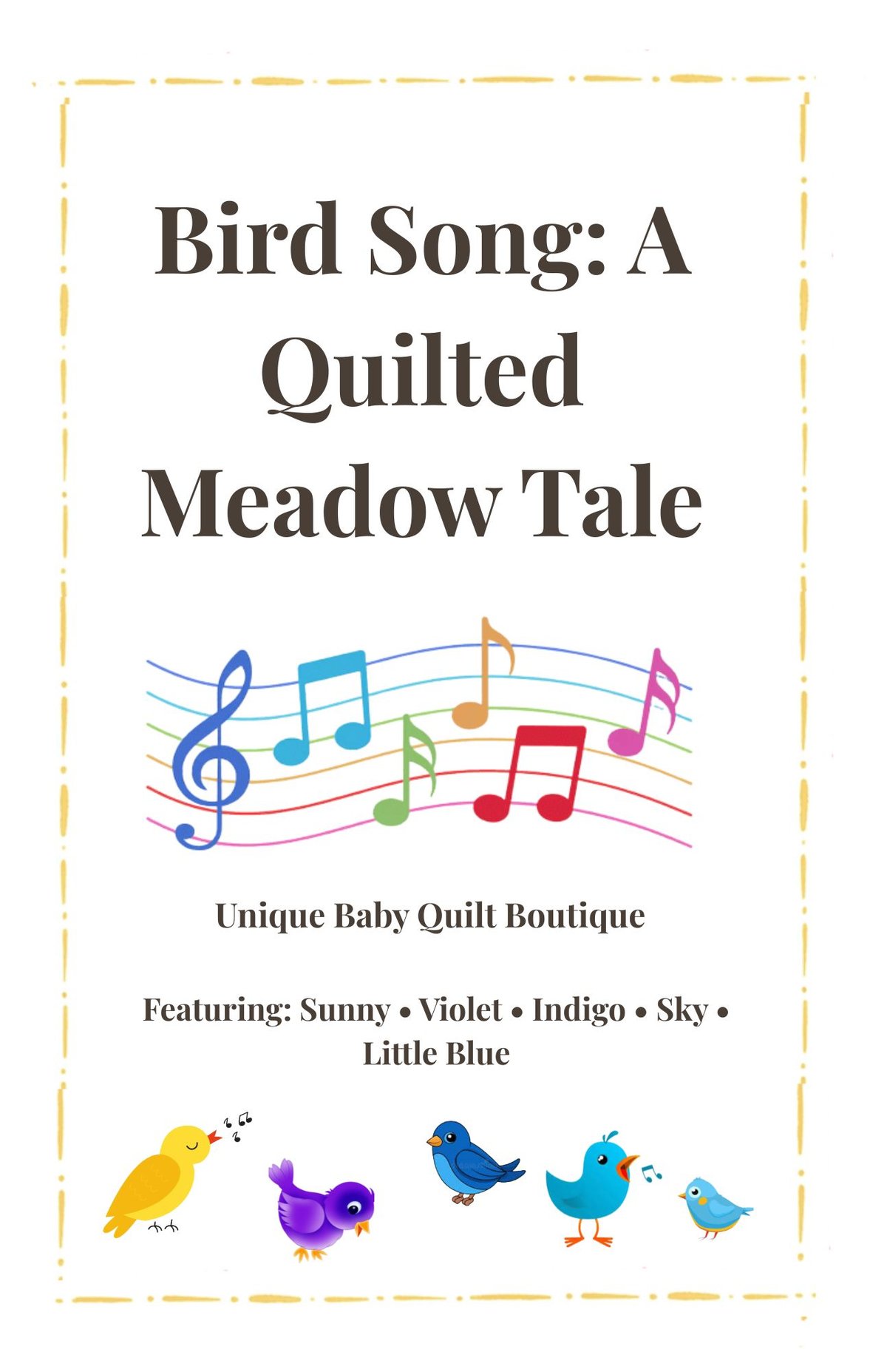 BIrd Song Story book cover